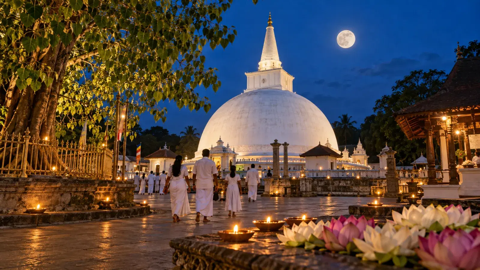 Sri Lanka Poya Days 2026 and 2027: Every Full Moon Date, What Closes, and Why Your Hotel Bar Will Be Shut Too