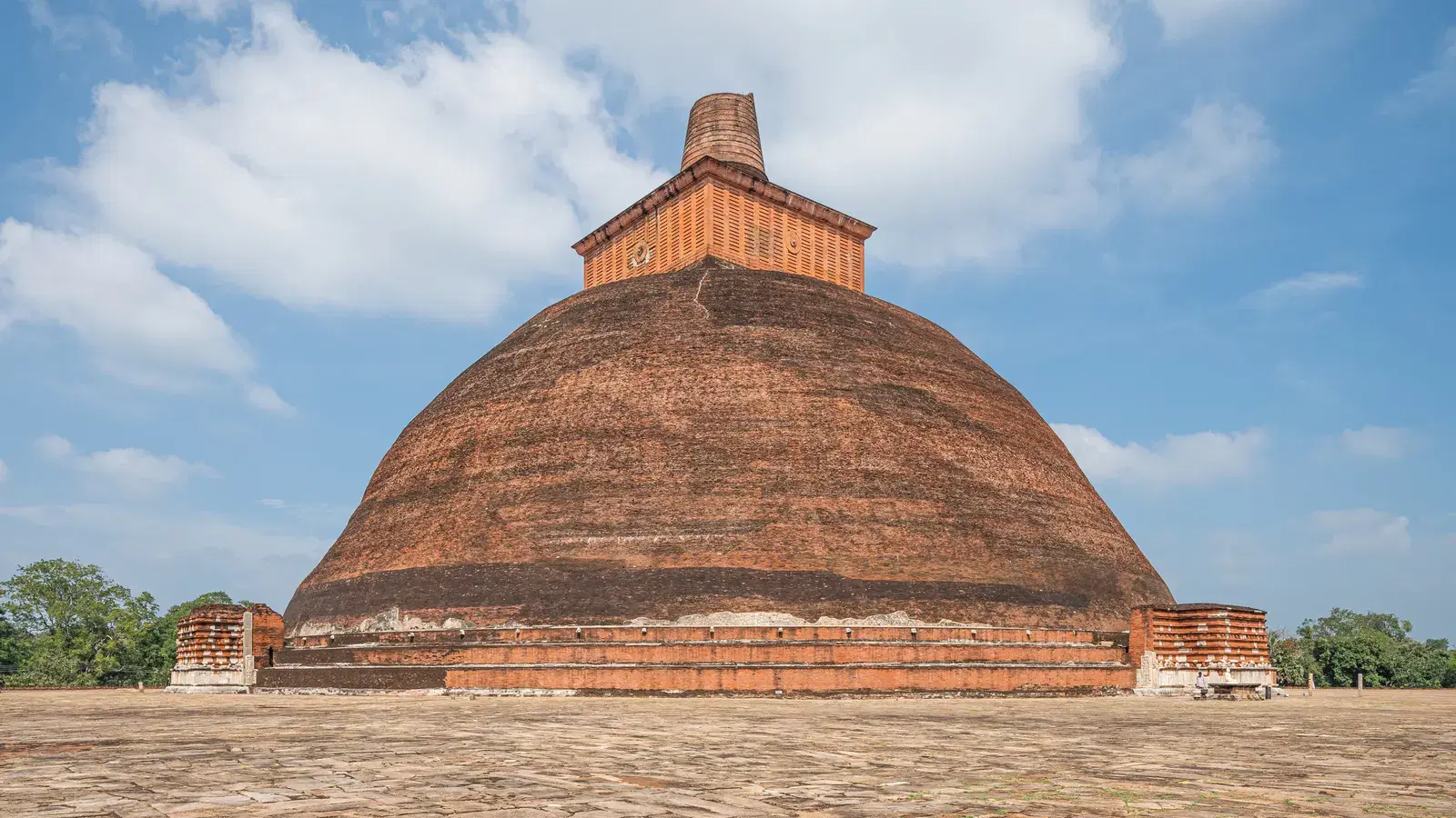 Jetavanaramaya, once the tallest stupa in the ancient world, in Anuradhapura