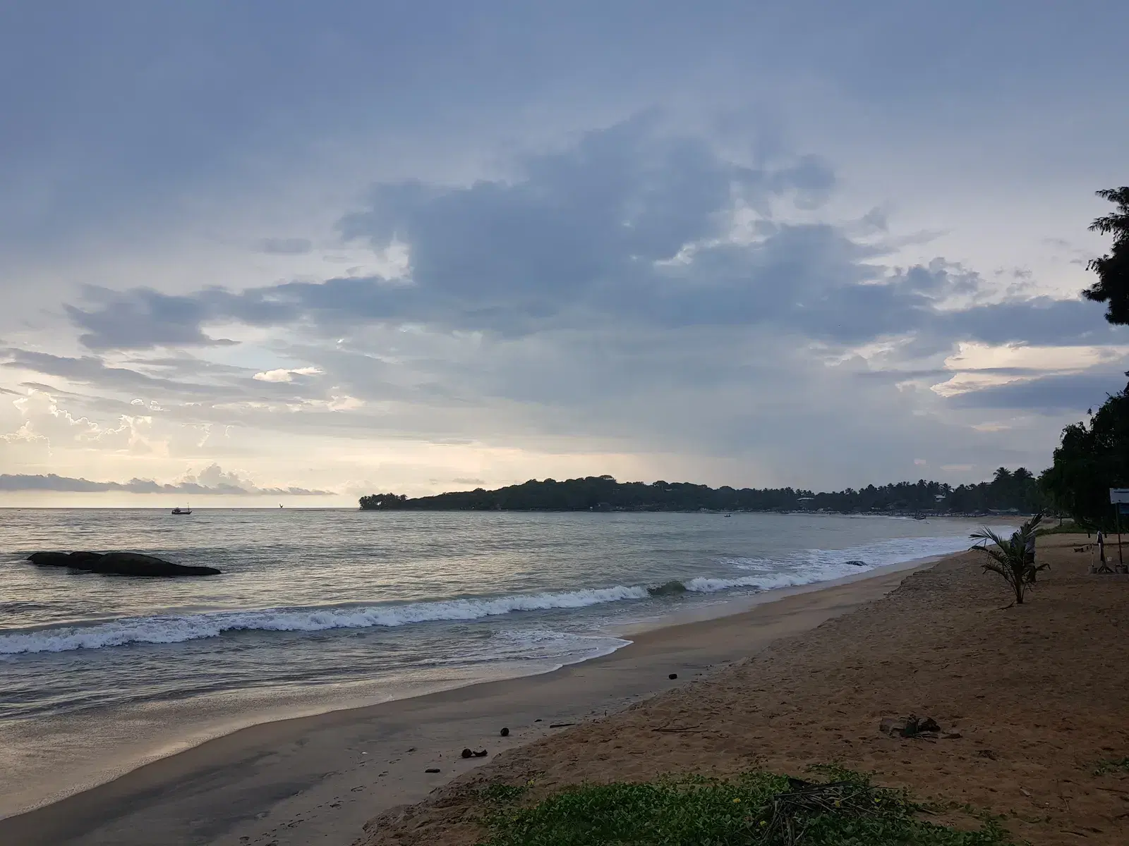 General coastal view of Arugam Bay