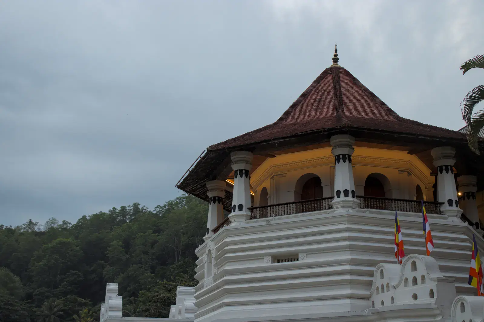 The Temple of the Sacred Tooth Relic (Sri Dalada Maligawa) in Kandy