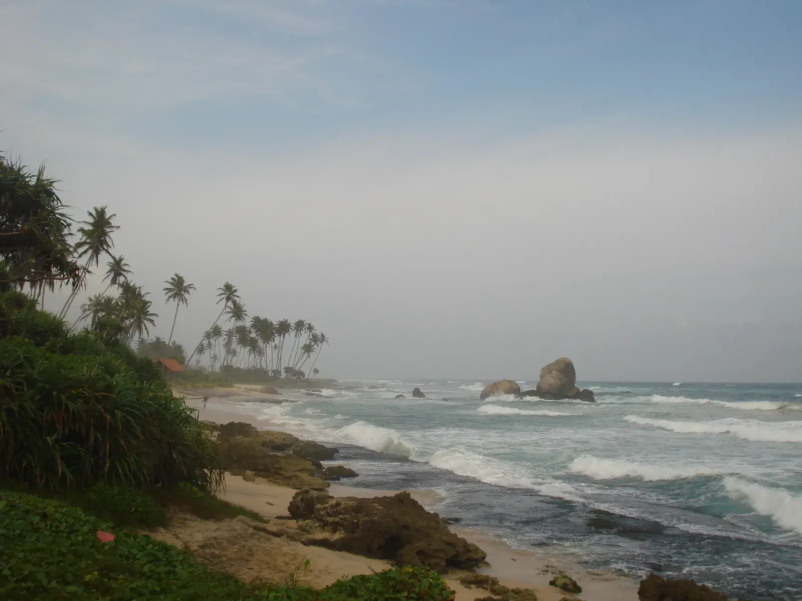 Koggala Beach on Sri Lanka's south coast