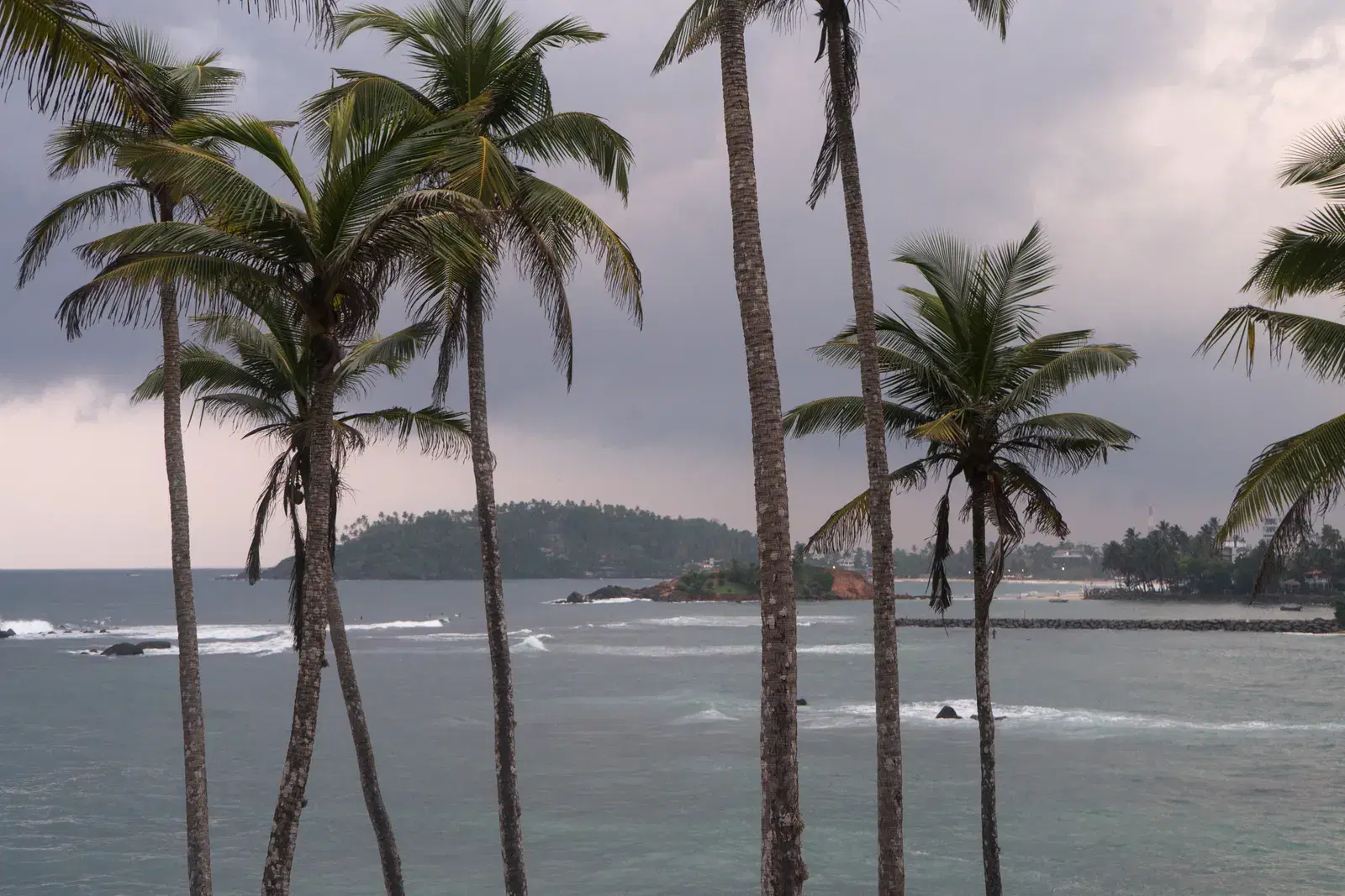 View from Coconut Tree Hill toward Mirissa