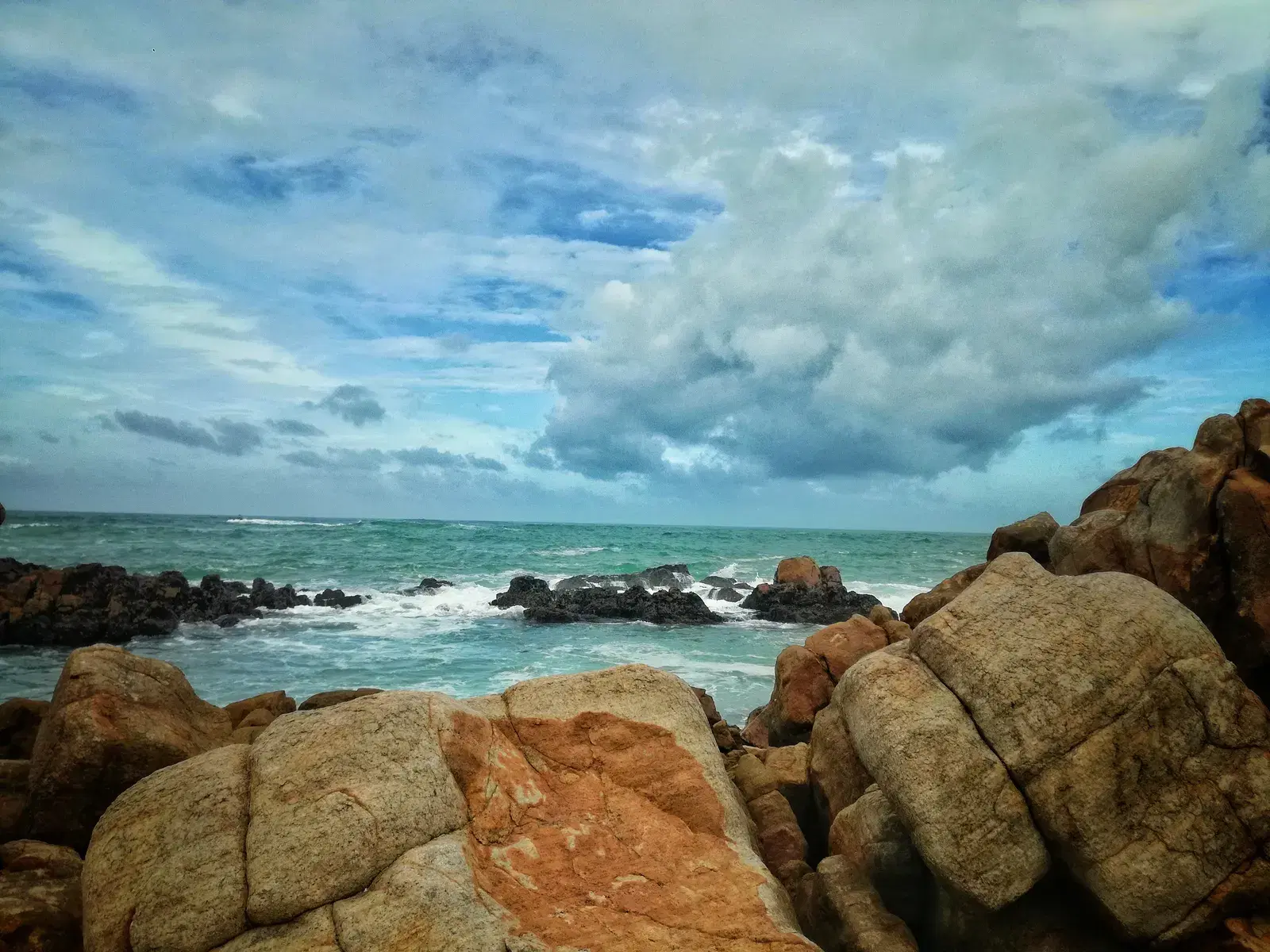 Secret Beach, a quieter cove near Mirissa