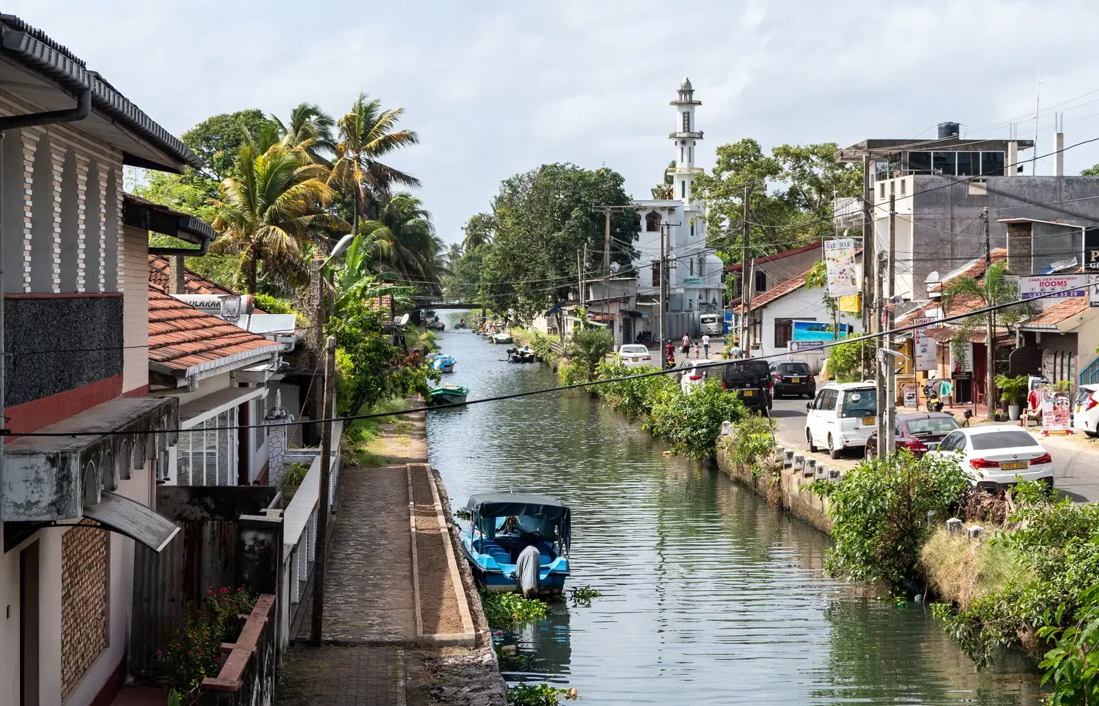 The Dutch Canal in Negombo, built in 1802