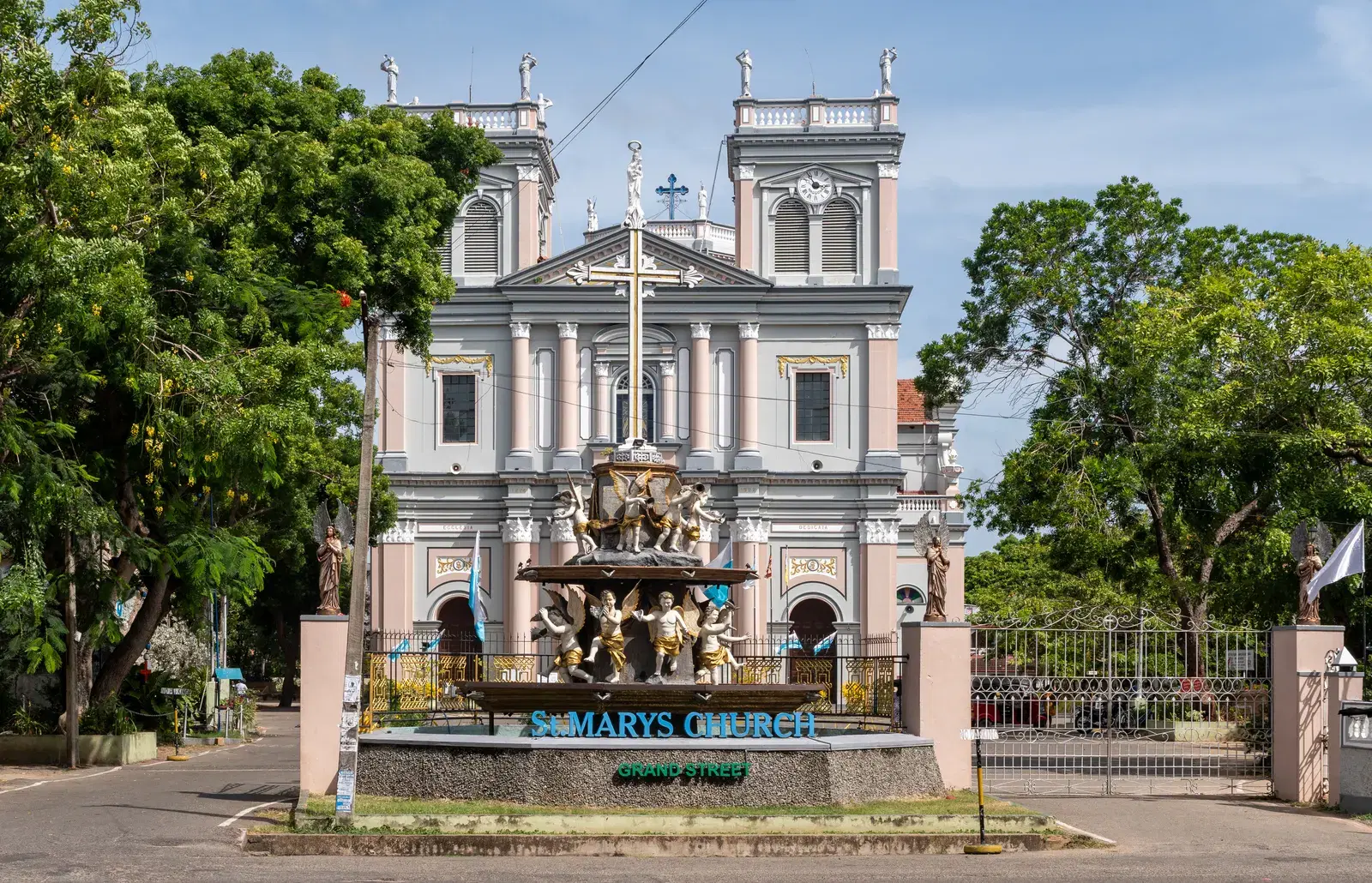 St. Mary's Church in Negombo, one of the largest Catholic churches in Sri Lanka