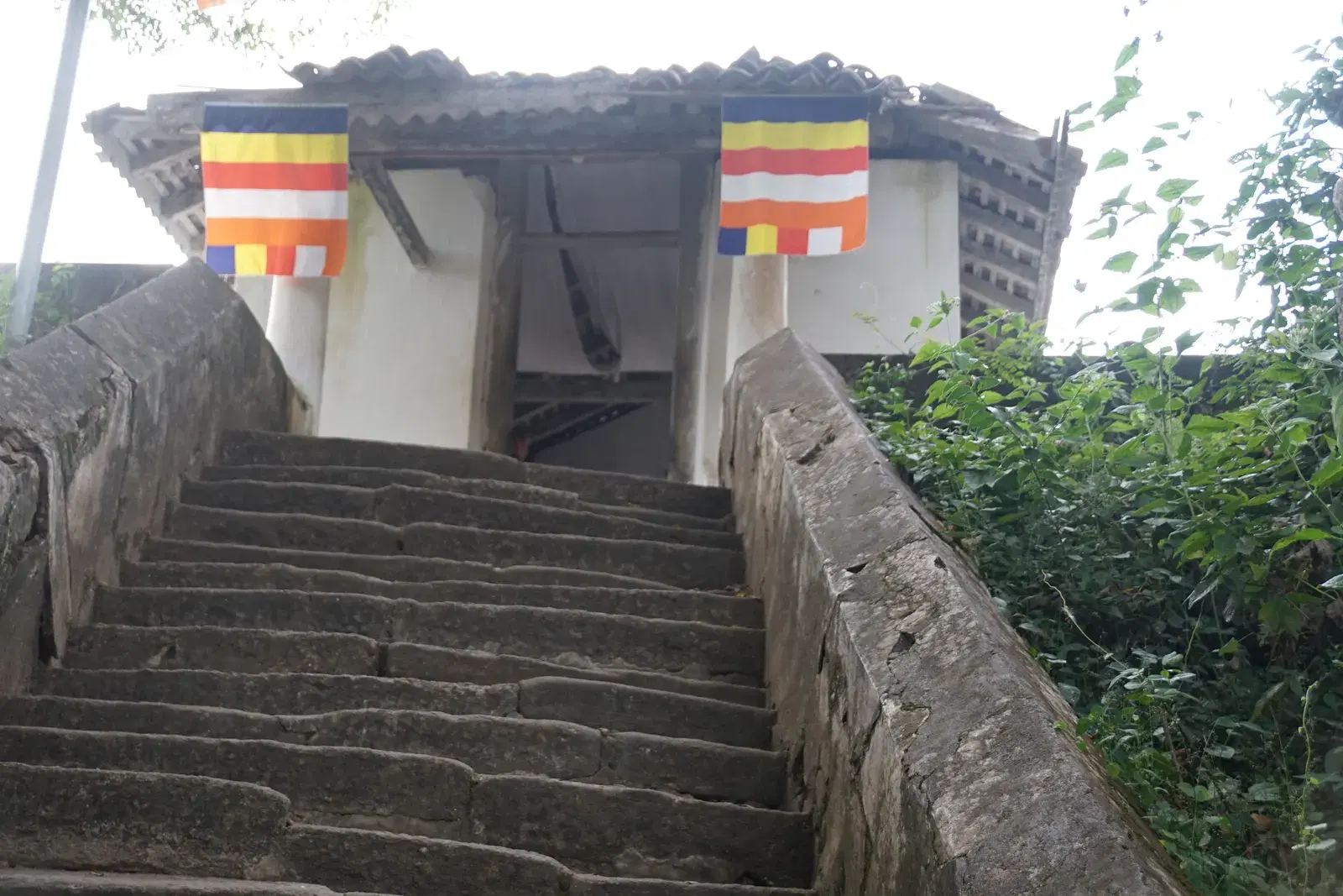 The Mulkirigala Rock Temple complex near Tangalle