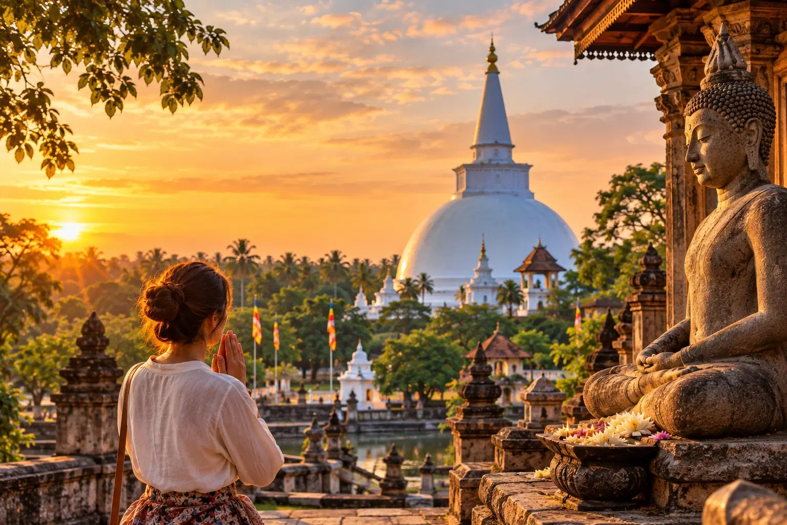 How to Explore Buddhism on a Sri Lanka Holiday in 2026 and 2027: Temples, Poya Days, Pilgrim Sites and the Etiquette That Actually Matters