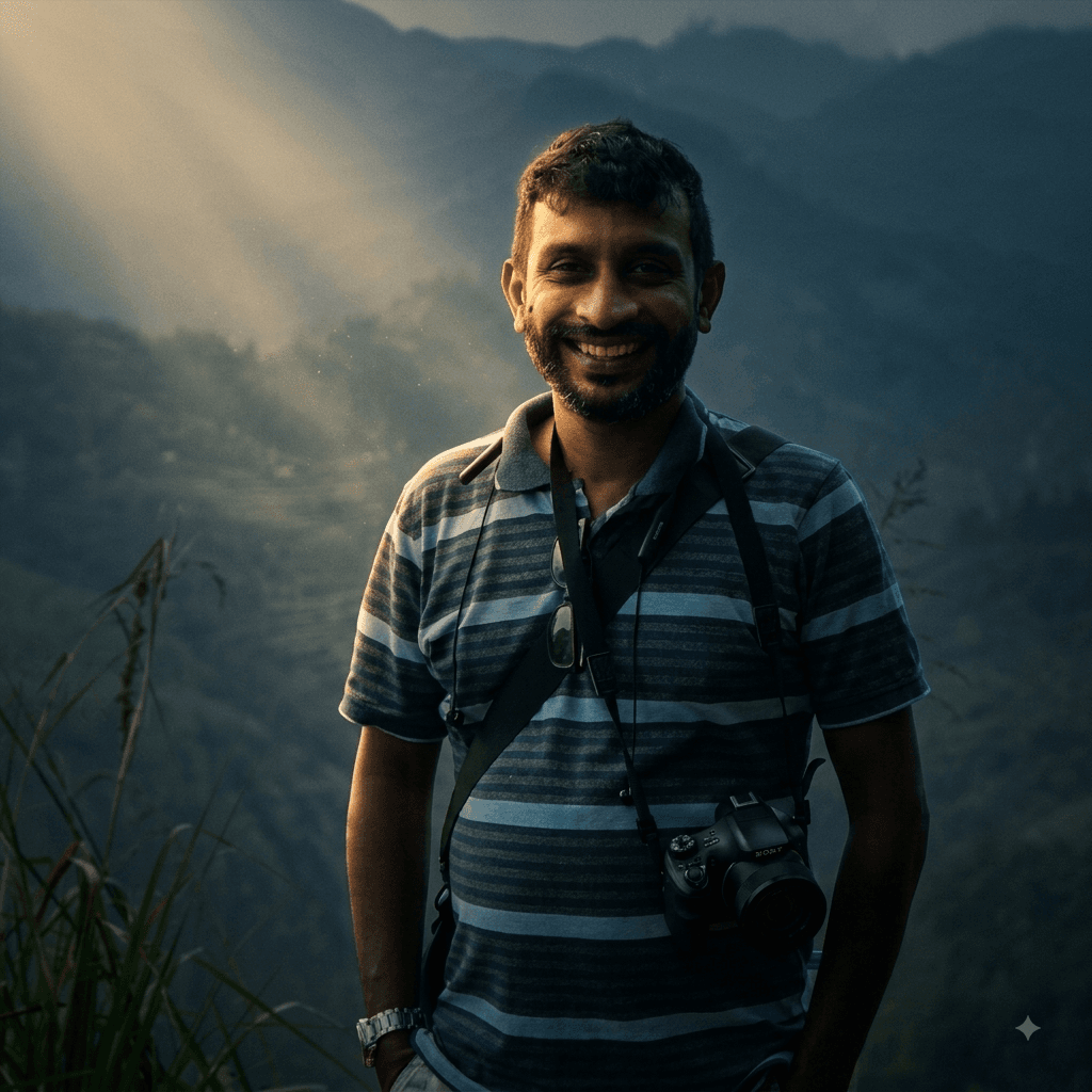 Danuka, local tour guide in Sri Lanka